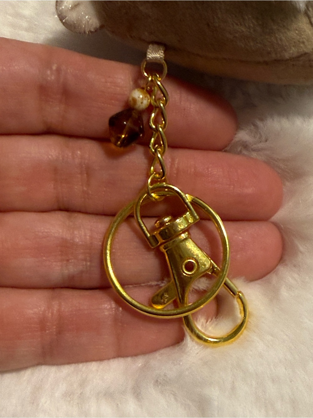 Rie the Light Brown Otter Micromallow Plush Keychain/ Bag Charm- NWT - Picture 4 of 4